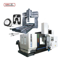 Heavy cutting double column cnc gantry machining center